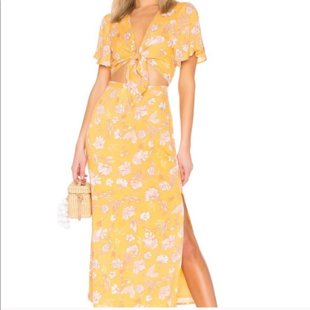 Amuse Society Floral Dress